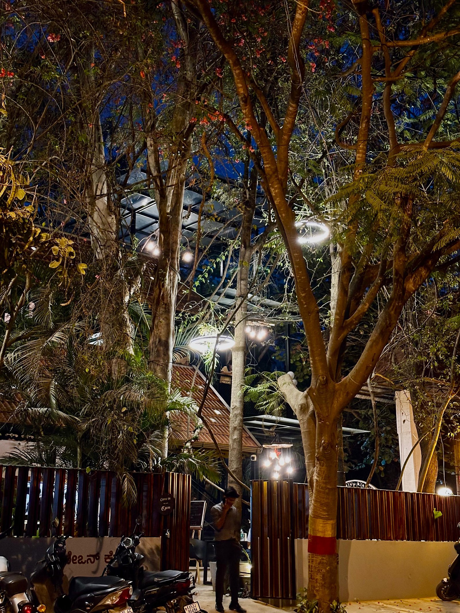 Evening ambience at Day One Cafe