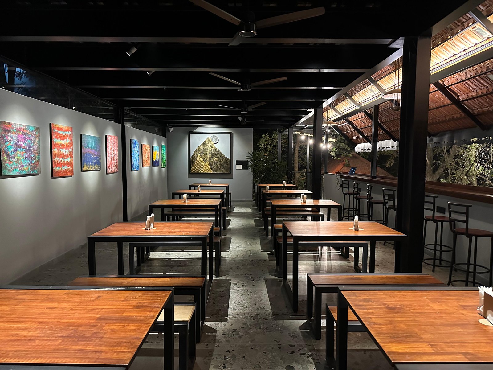 Chef preparing dishes at Day One Cafe